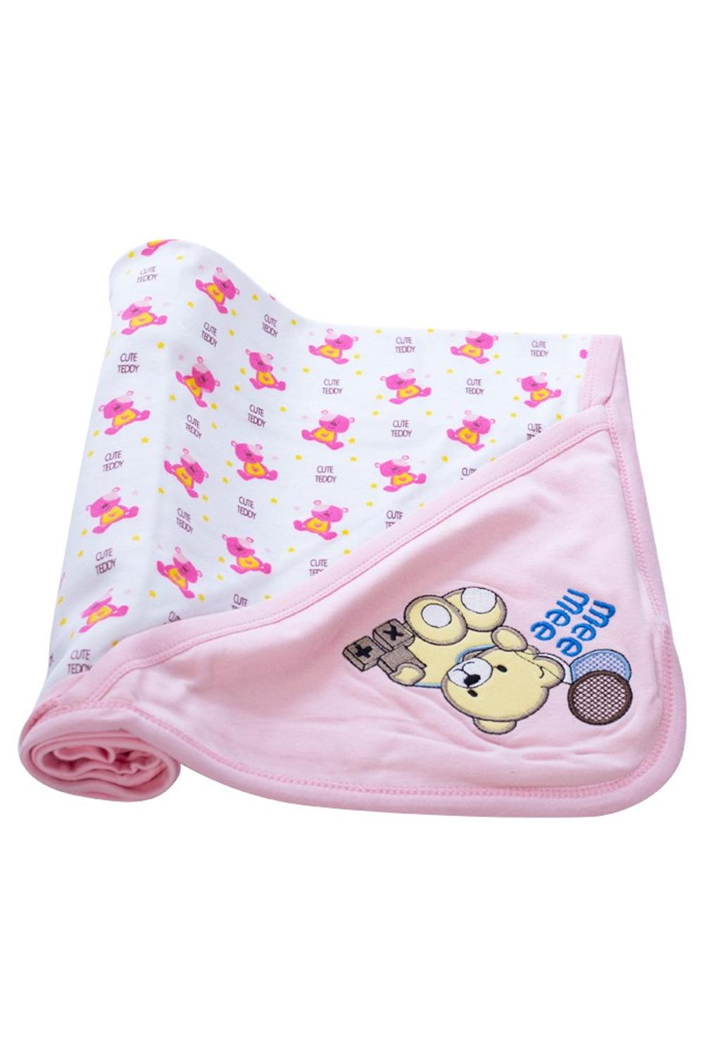 Mee Mee Warm & Soft Wrapper Blanket with Hood (Pink)